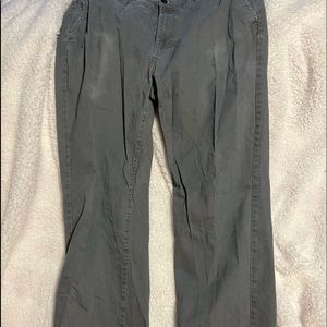 grey pants worn a couple of times very good fit and flexible.